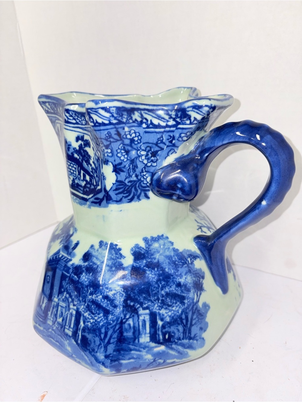 Ironstone Pitcher - Picture 3 of 12